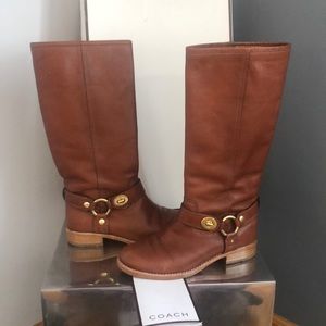 Coach riding boots